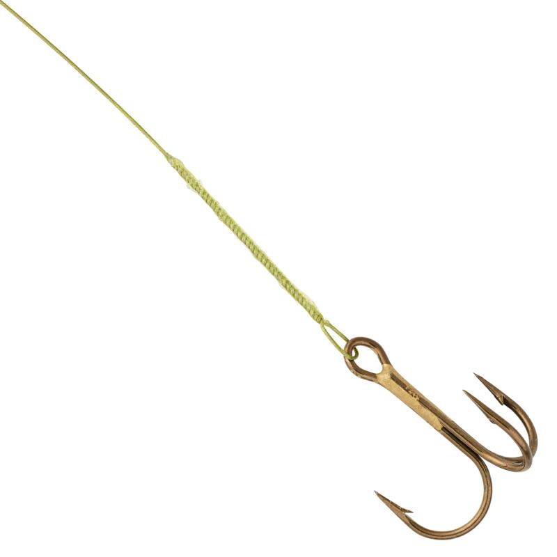 Terminali di acciaio pesca predatori RESIFIGHT 7 ancoretta 7 kg x3