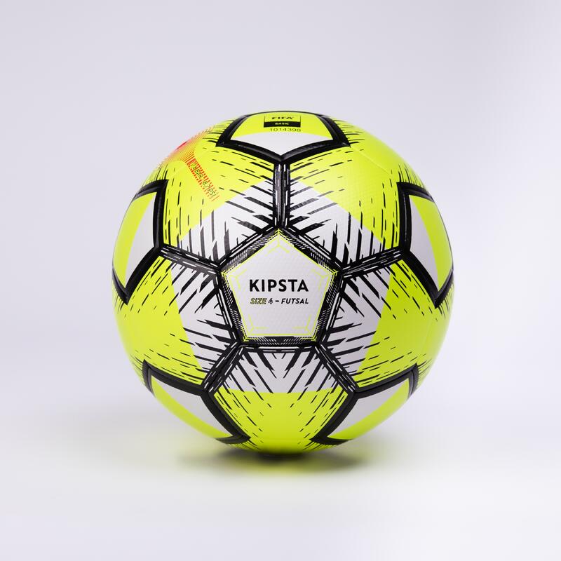 Bola de Futsal Club FIFA 63 cm Preto/Amarelo
