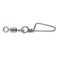 Sea fishing rolling snap swivel BLACK NICKEL SW x5