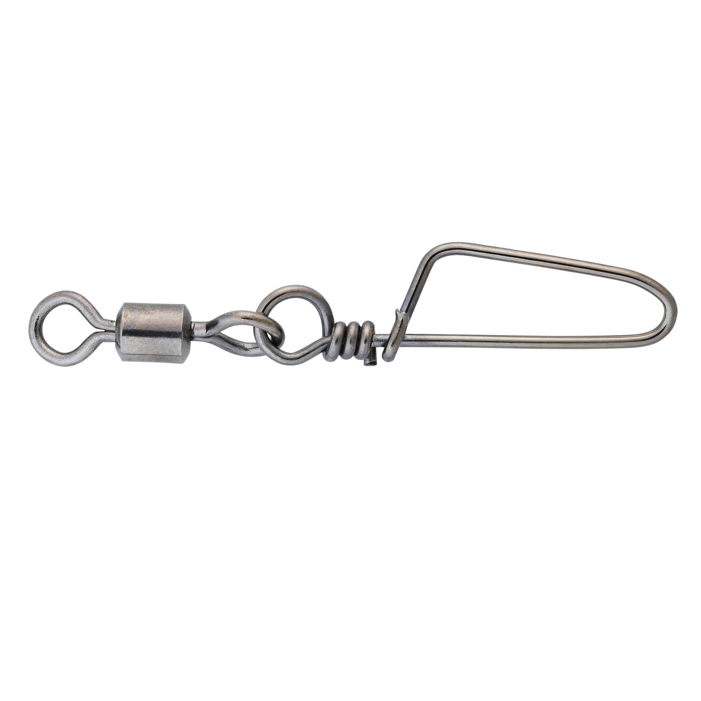 BLACK NICKEL SW x5 sea fishing rolling snap swivel 6/6