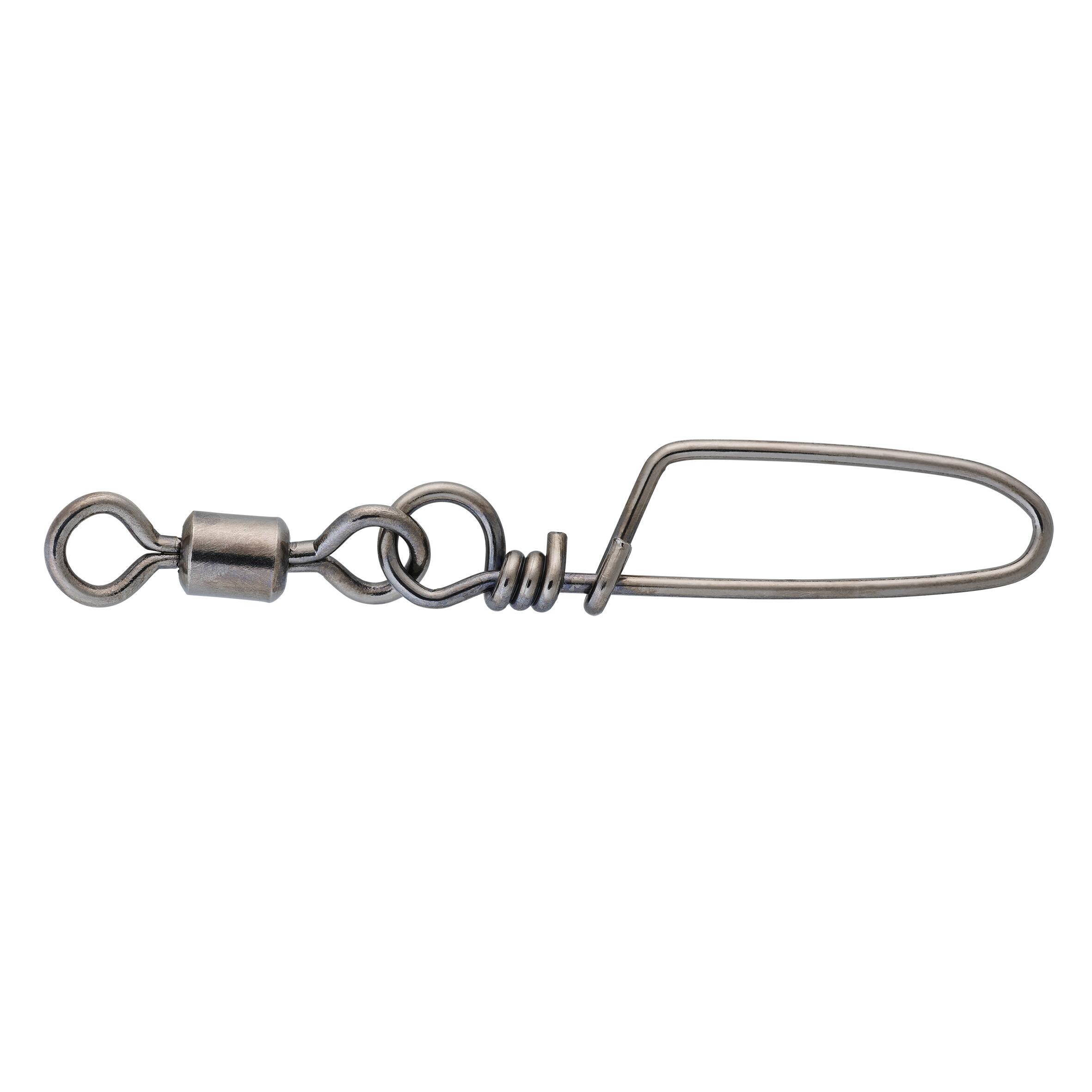 BLACK NICKEL SW x5 sea fishing rolling snap swivel 4/6