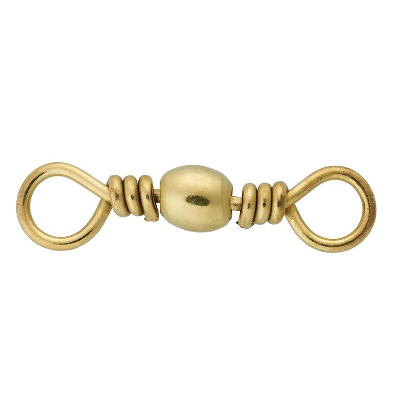 Destorcedor de Barril Pesca no Mar Swivel Brass SW ROL LATÃO x10