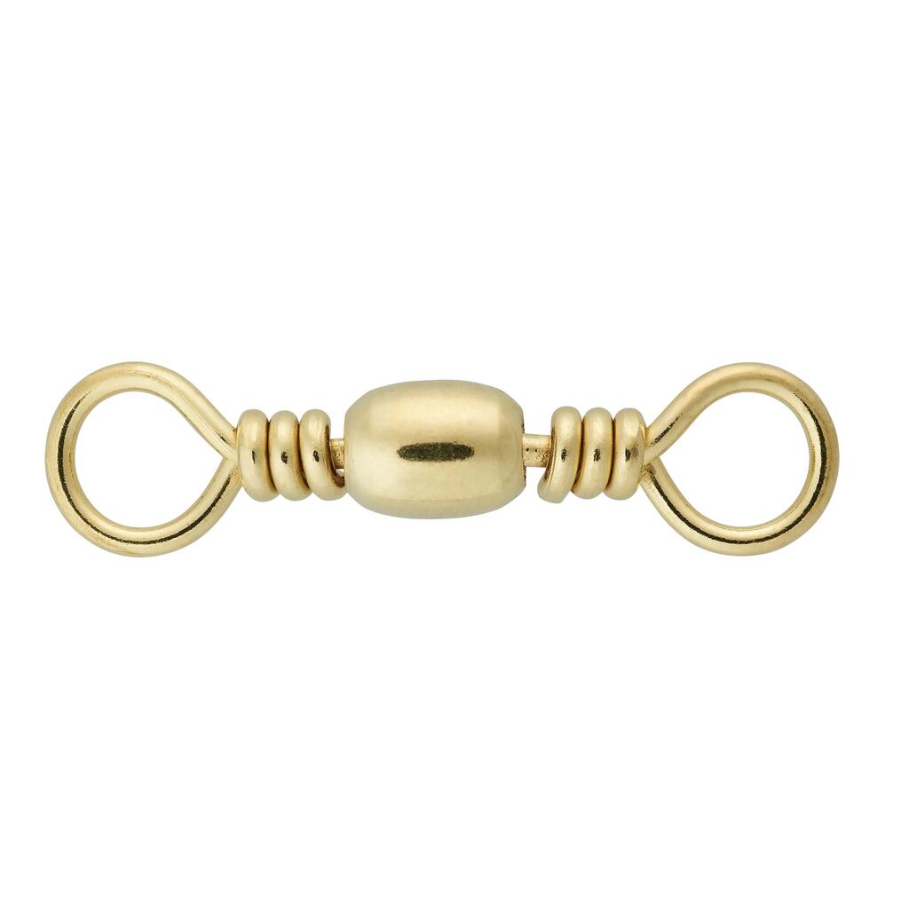 Sea fishing swivel barrel SW ROL BRASS x10