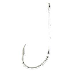 Eyed hook HOOK NICKEL WORM EYE X10 for sea fishing