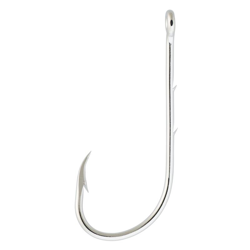 Ami con occhiello pesca in mare HOOK NICKEL WORM EYE x10