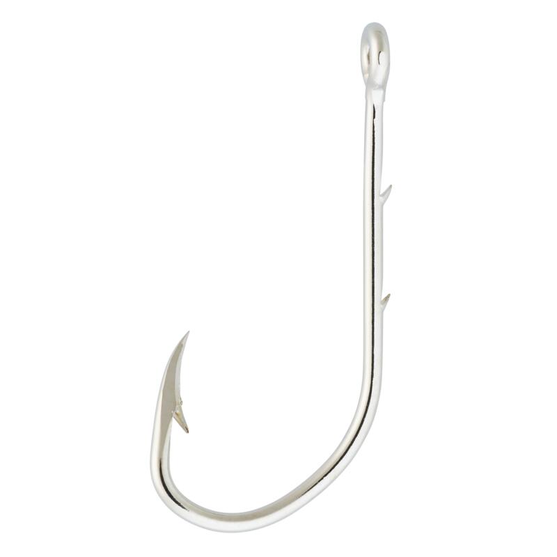 Ami con occhiello pesca in mare HOOK NICKEL WORM EYE x10