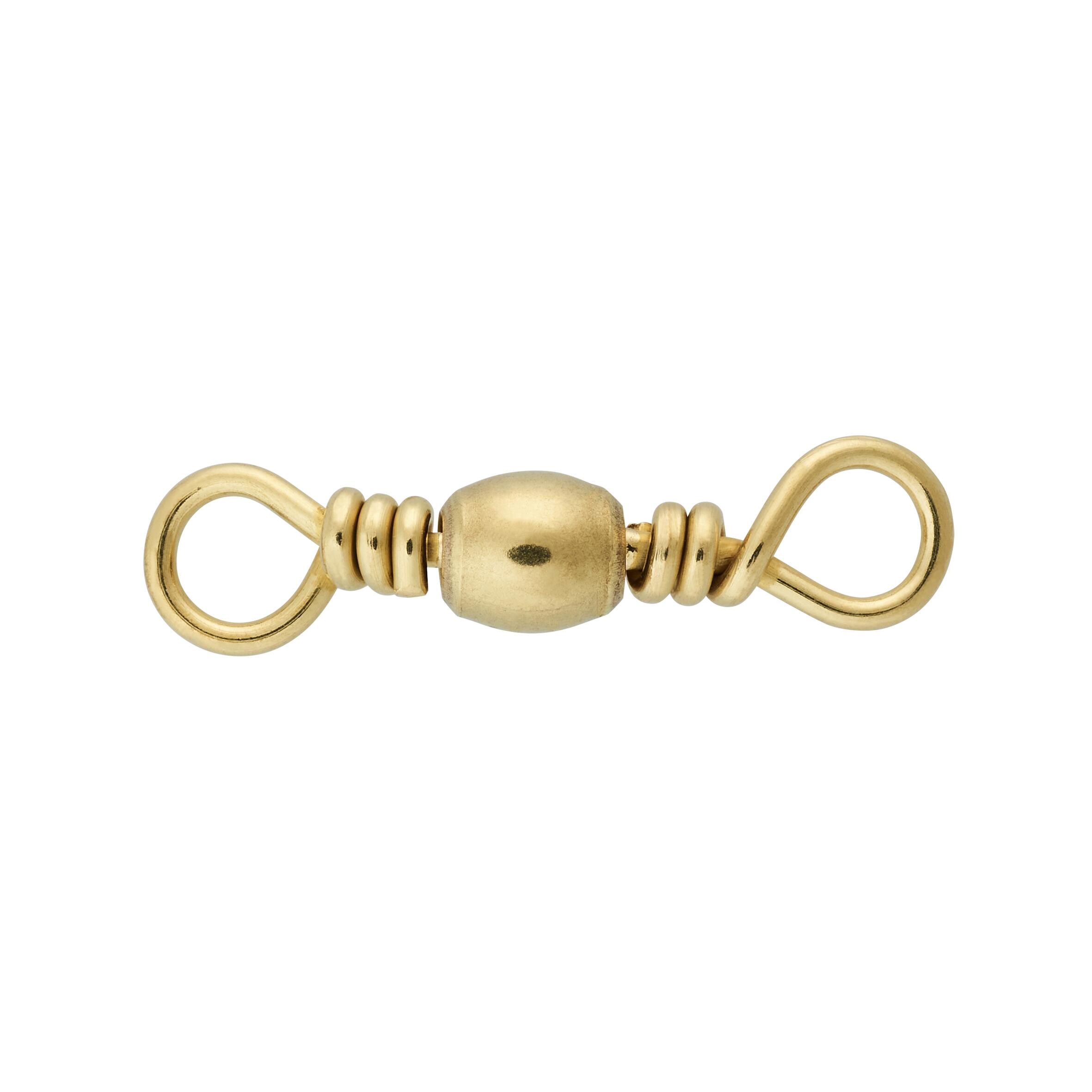 Émerillon Baril Pêche Swivel Brass SW x10 - CAPERLAN