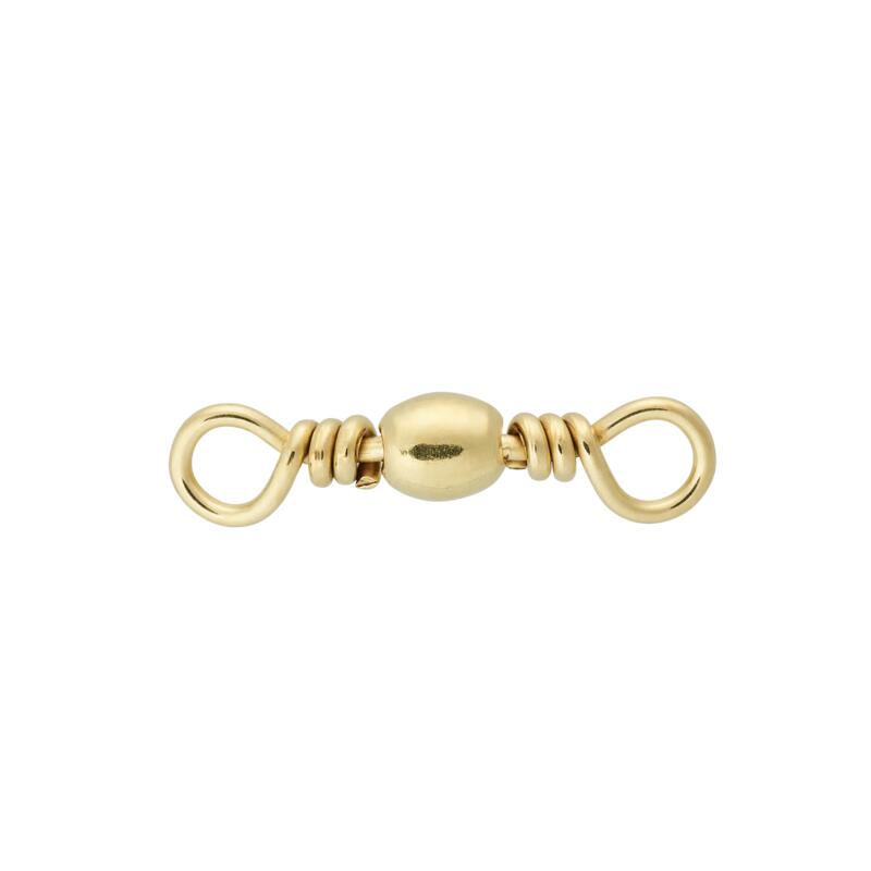 Paslanmaz Fırdöndü - Balıkçılık - 10 Adet - Swivel Brass