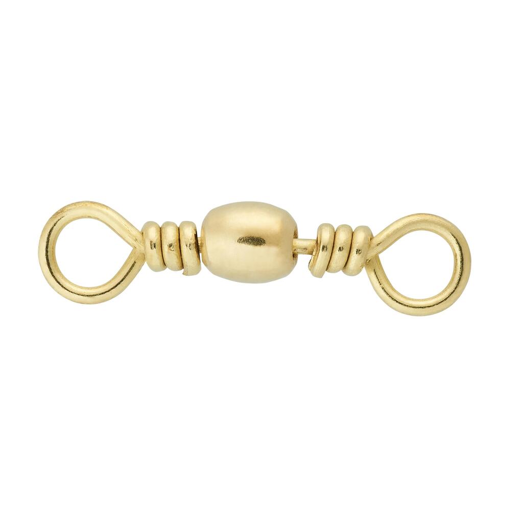 Émerillon baril pêche swivel brass SW x10