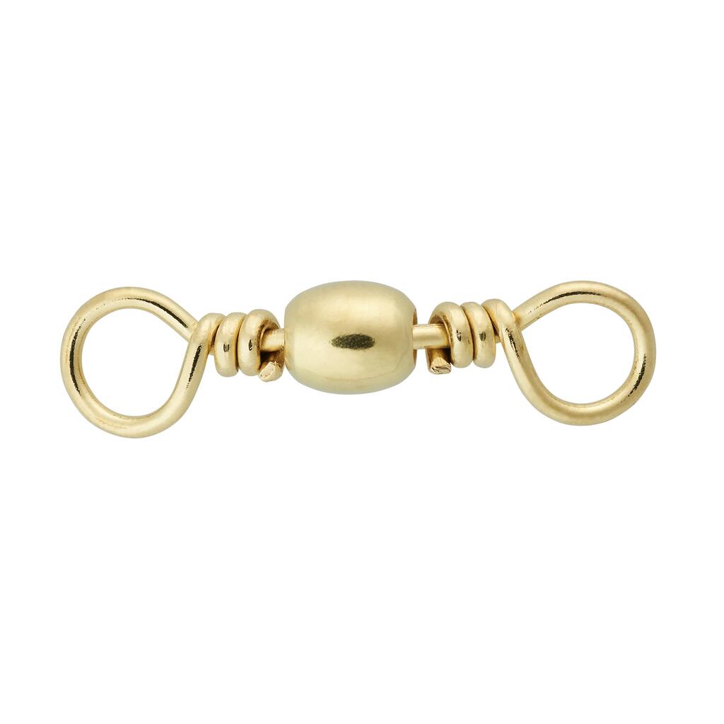 Emerillón barrilete pesca swivel brass SW x10