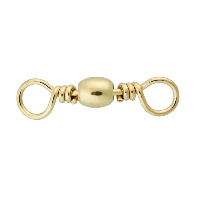 Paslanmaz Fırdöndü - Balıkçılık - 10 Adet - Swivel Brass