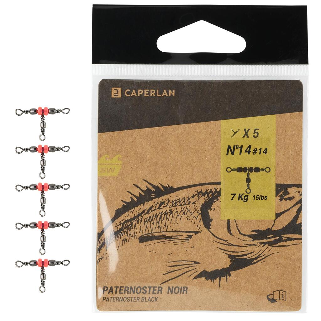 Swivel Fishing Paternoster SW x5 Nickel