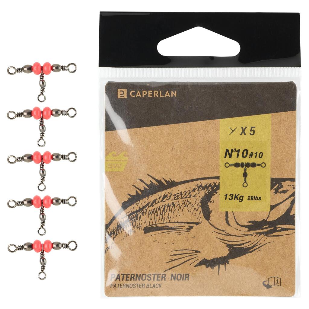 Swivel Fishing Paternoster SW x5 Nickel