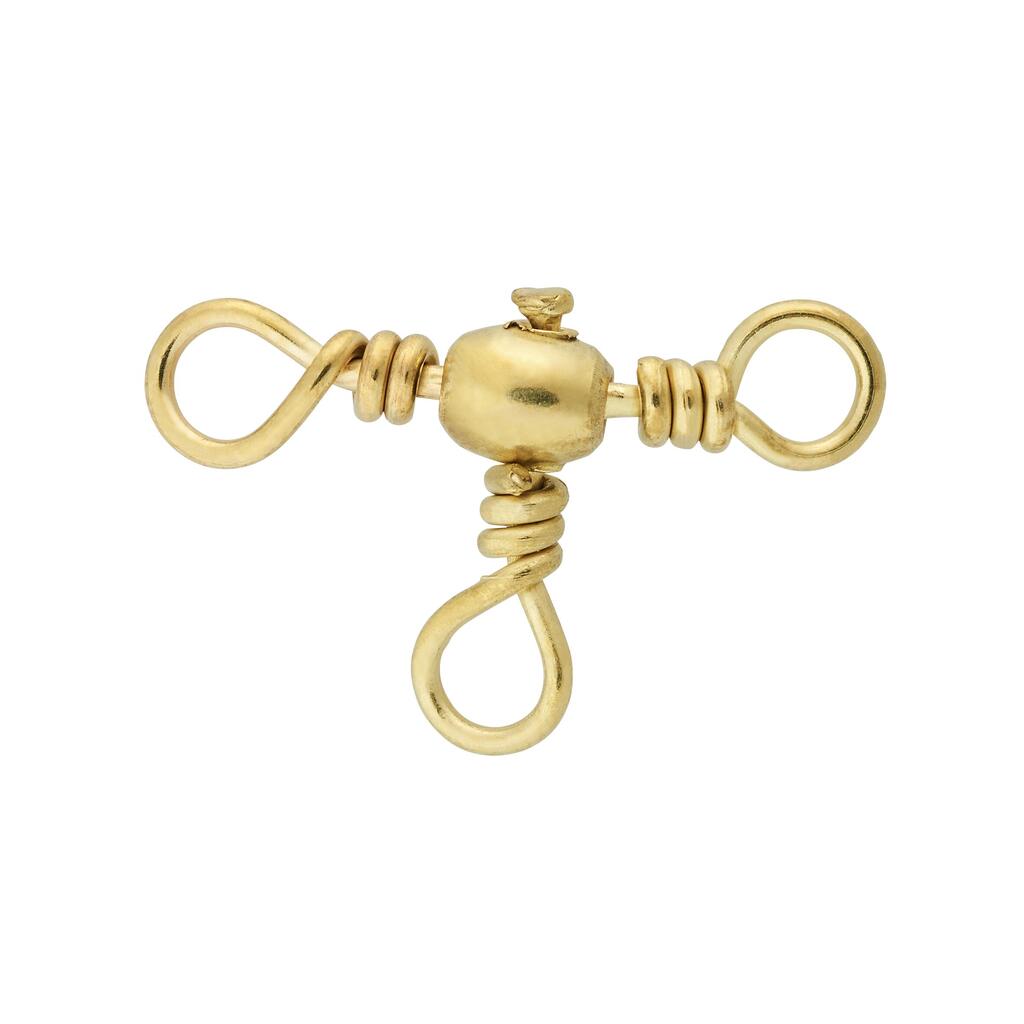 PATERNOSTER FISHING SWIVEL BRASS SW X10