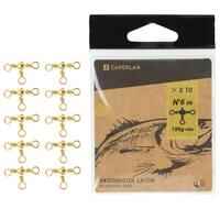 PATERNOSTER FISHING SWIVEL BRASS SW X10