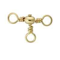 PATERNOSTER FISHING SWIVEL BRASS SW X10