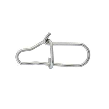 Fishing Stainless Steel Double Snap Clips x10