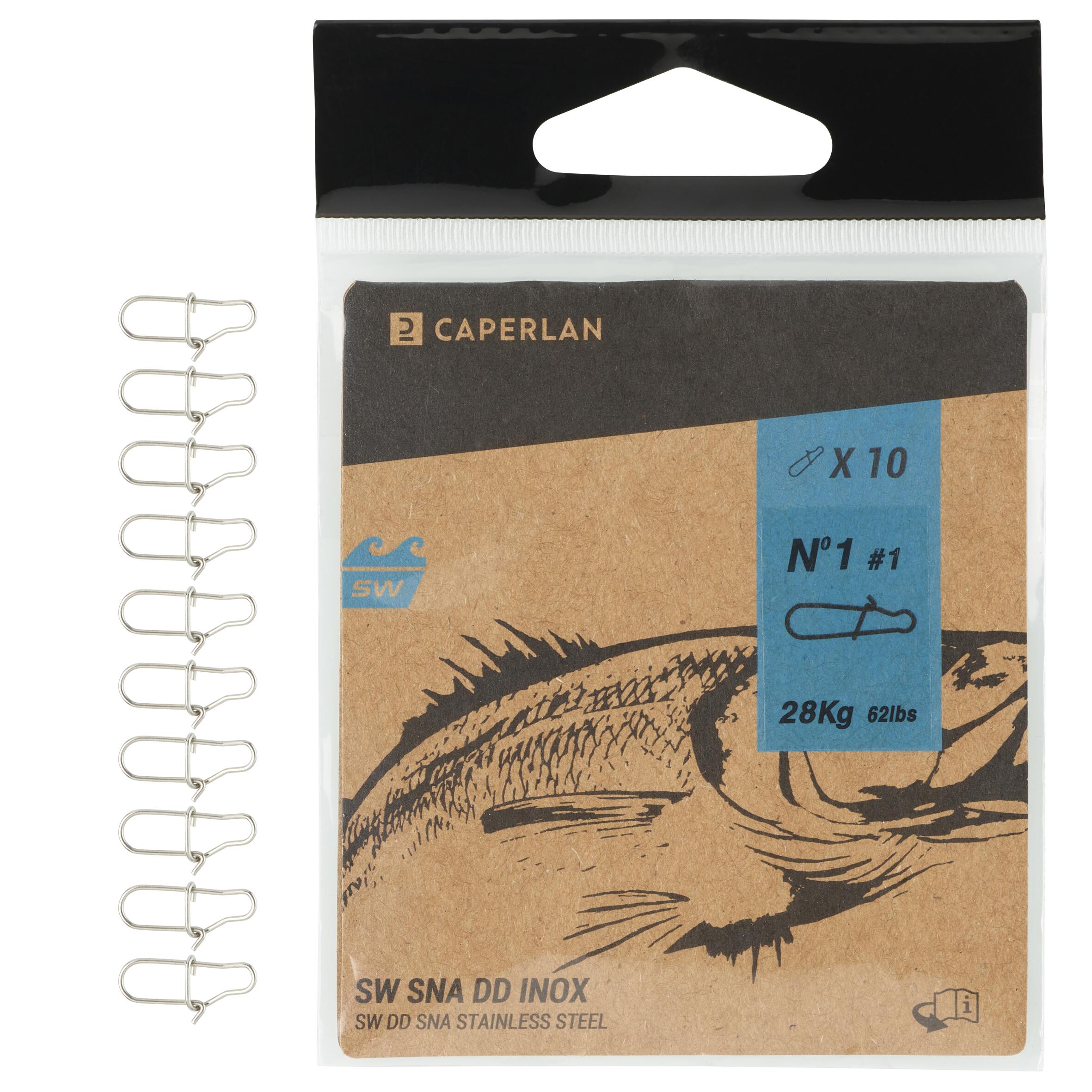 Agrafes de pêche Double Snap - CAPERLAN