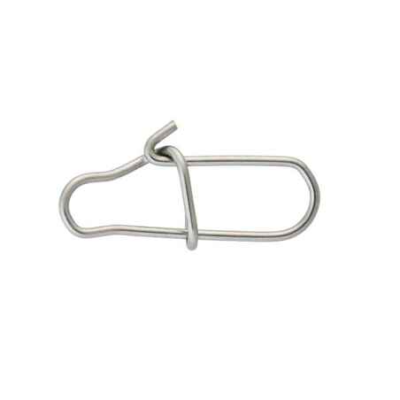 Fishing Stainless Steel Double Snap Clips x10