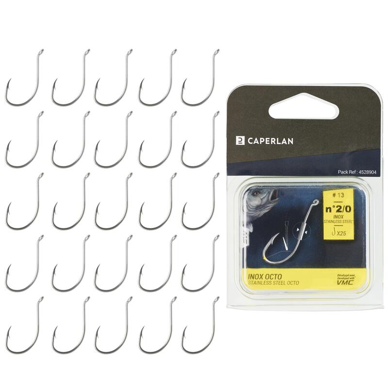 Anzuelo Ojo Pesca En El Mar Hook Inox Octopus Eye