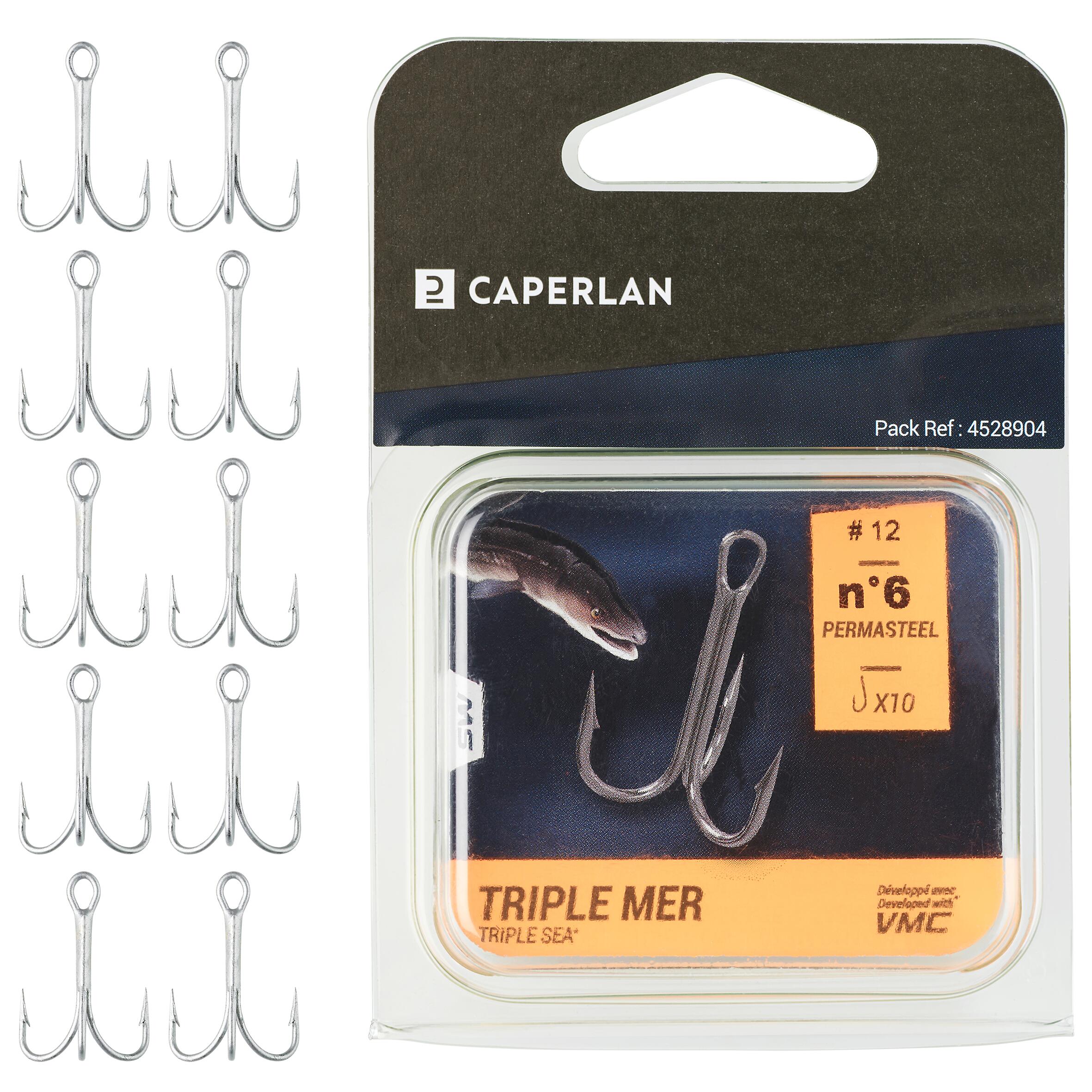 TRIPLE SEA HOOK for sea fishing 15/19