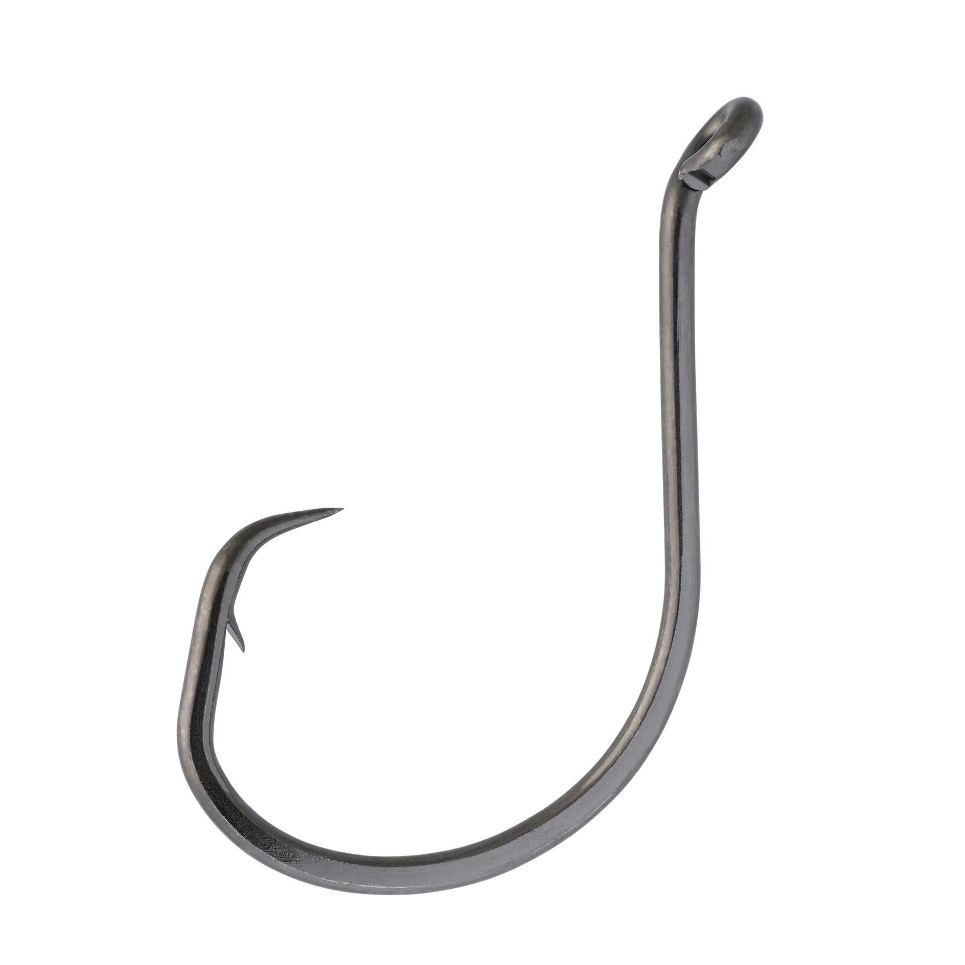 circular hooks sea fishing FishTrip 25pcs Inline 5X Strong Circle Hooks, for Saltwater SS Hooks are tailored for offshore endeavors involving sizable live or chunk baits 6/0 7/0 8/0 9/0 10/0