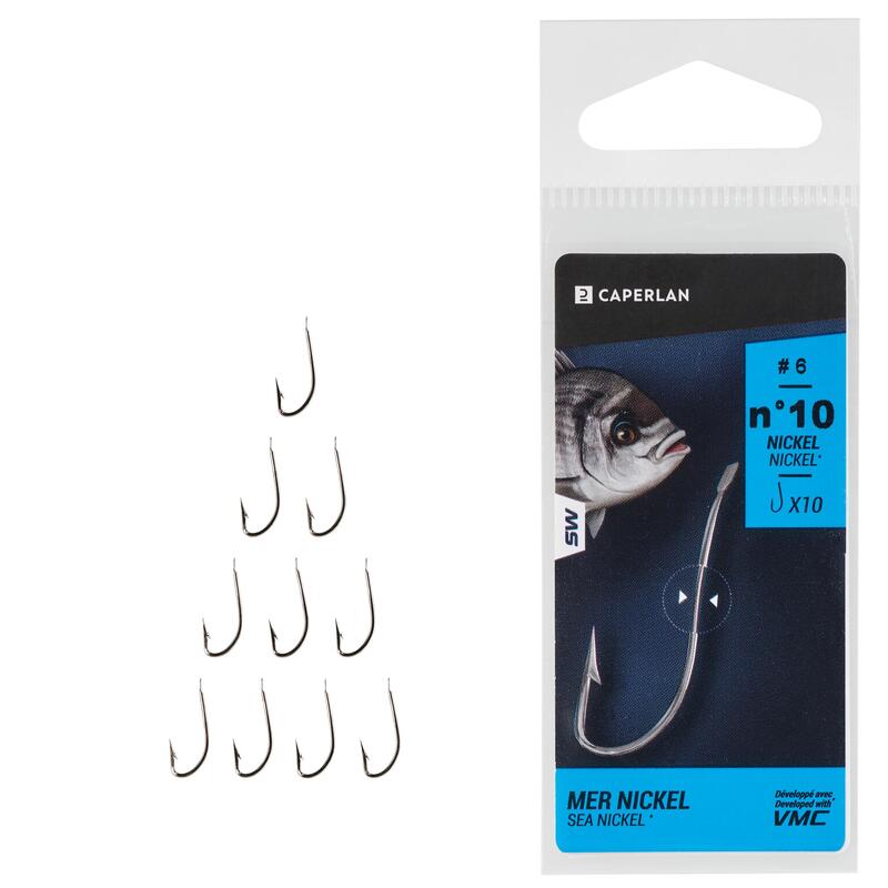 Deniz Balıkçılığı Olta İğnesi - Nikel - HOOK SEA