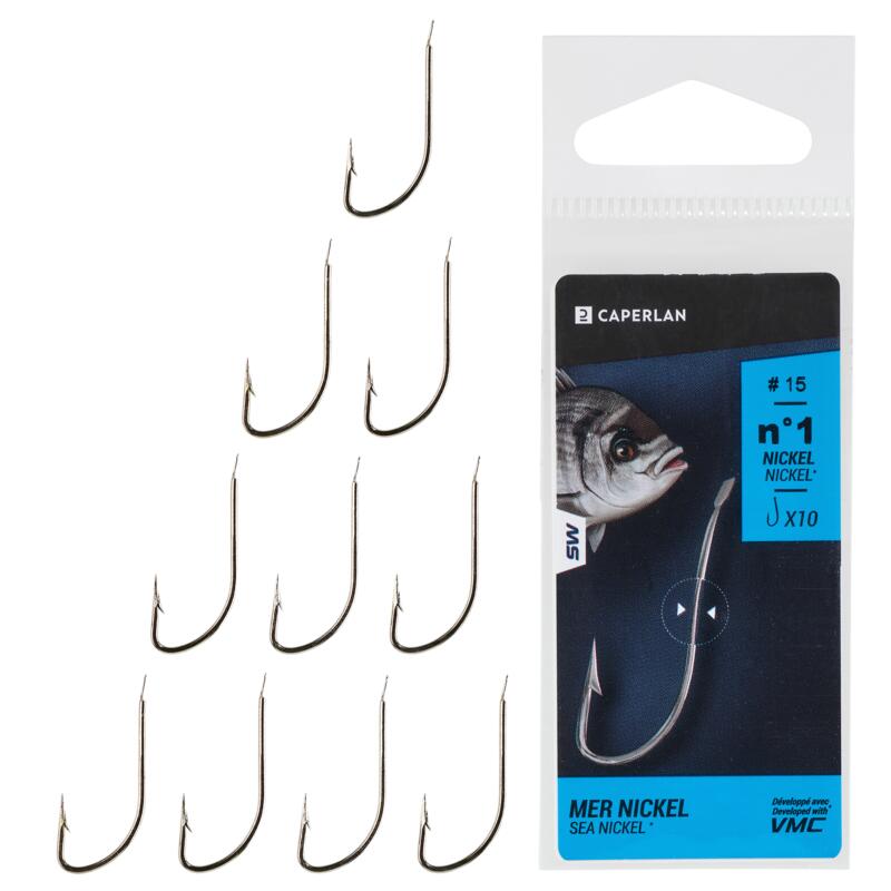Deniz Balıkçılığı Olta İğnesi - Nikel - HOOK SEA
