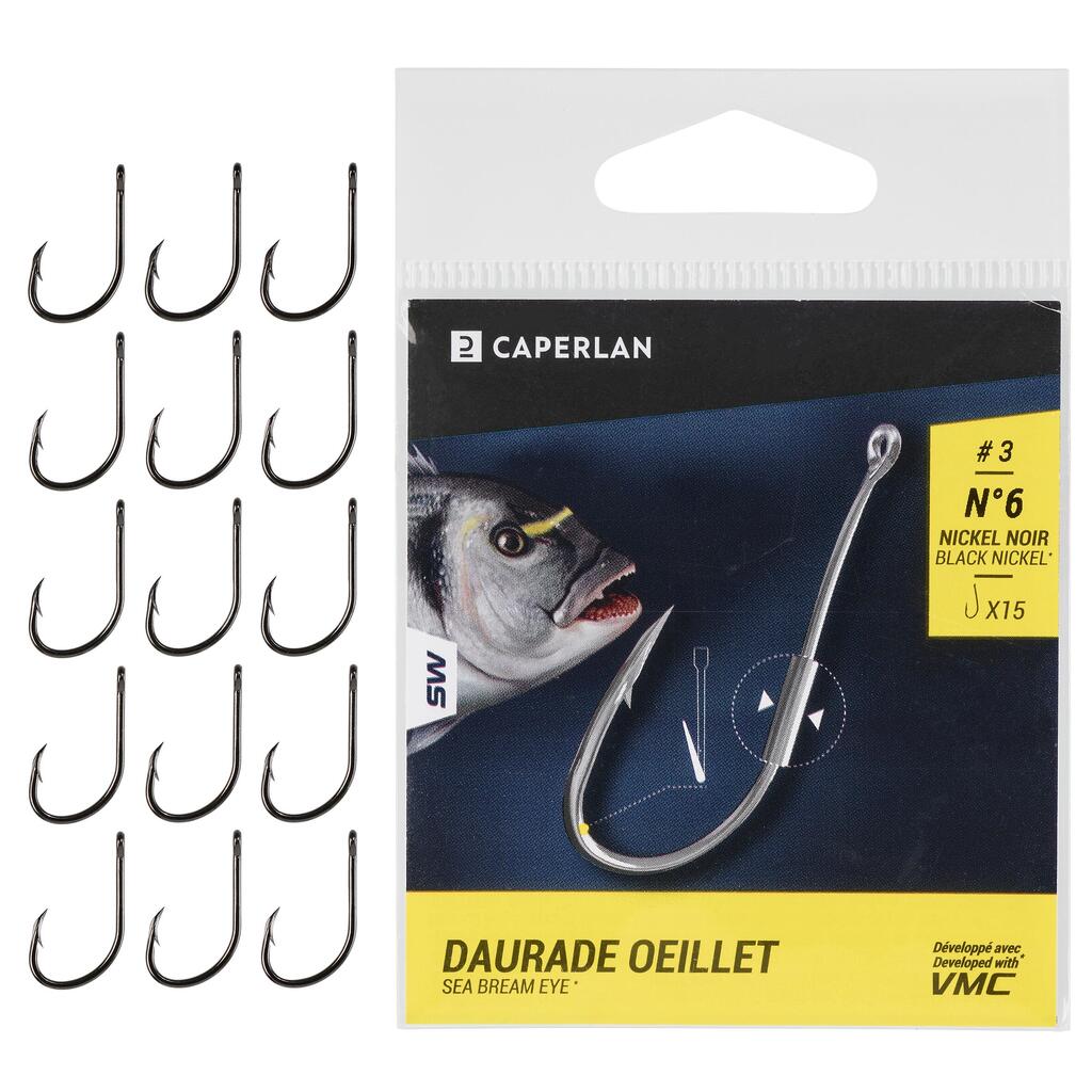 Hameçon à oeillet  HOOK DAURADE EYE pêche en mer