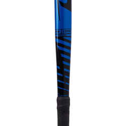 Teens' 20% Carbon Mid Bow Field Hockey Stick Fibertec C20 - Blue/Black