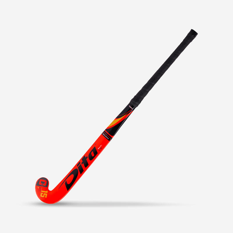 Bastone hockey su prato bambino Dita MEGATEC C15 rosso