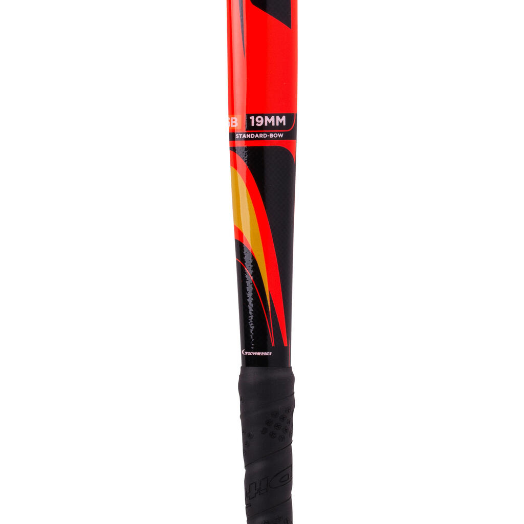 Kids' Wood Field Hockey Stick Megatec C15 - White