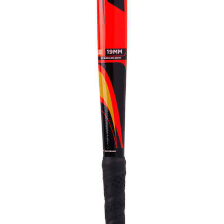 Kids' Wood Field Hockey Stick Megatec C15 - Red