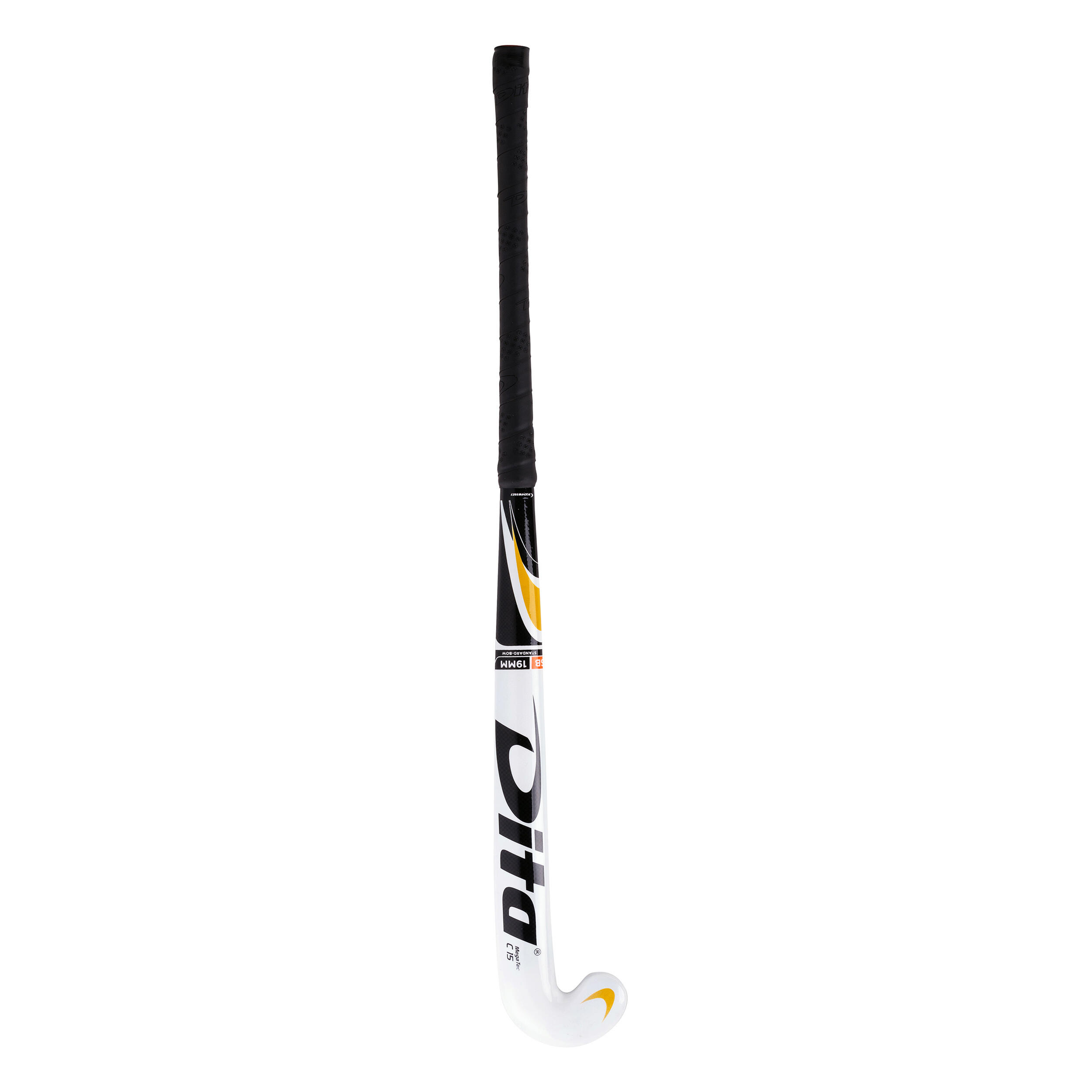 Kids' Wood Field Hockey Stick Megatec C15 - White 7/12