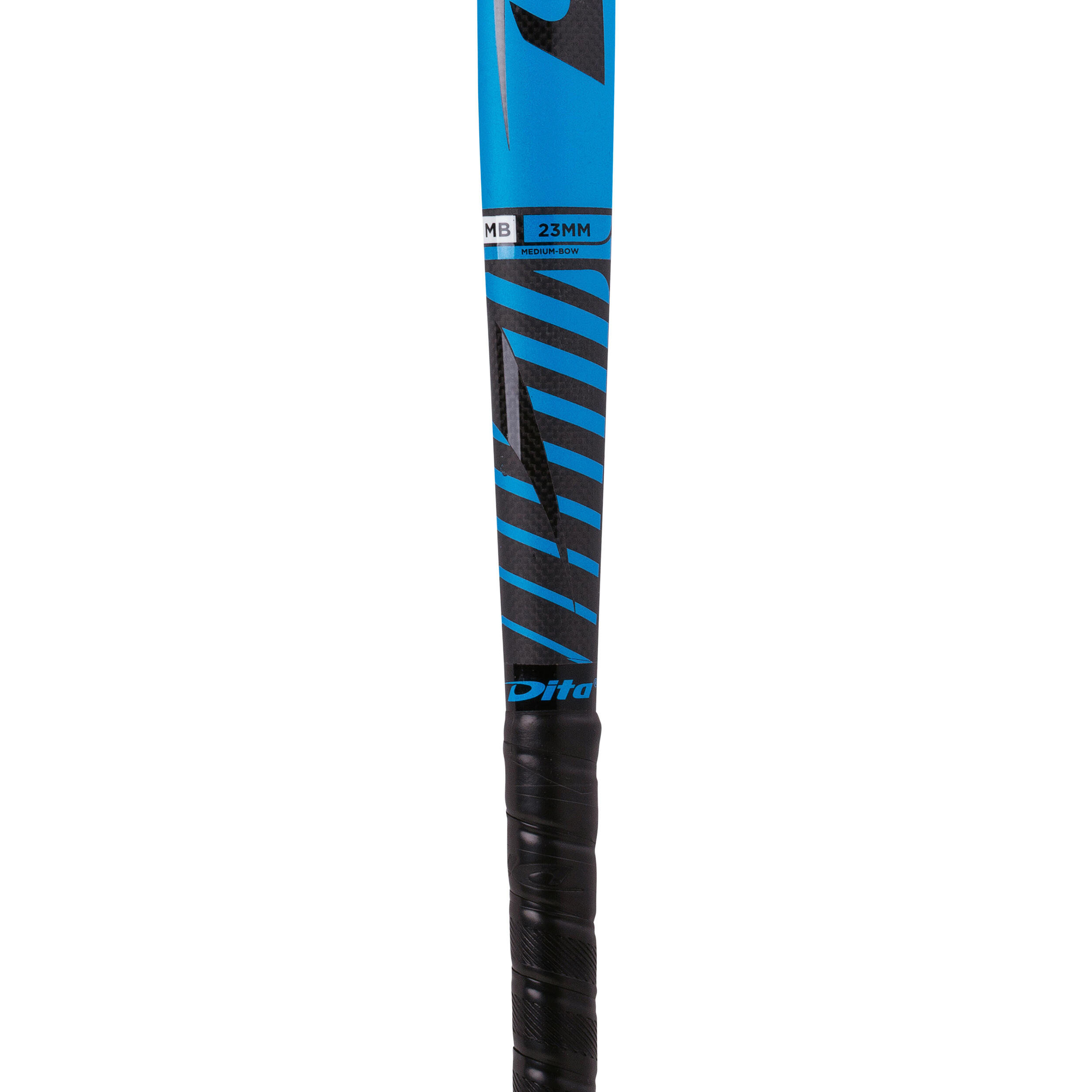 Intermediate 40% Carbon Mid Bow Field Hockey Stick FiberTecC40 - Blue 11/12