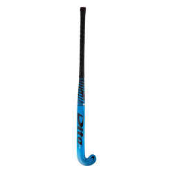 Adult Intermediate 40% Carbon Low Bow Field Hockey Stick FiberTecC40 - Blue/Black