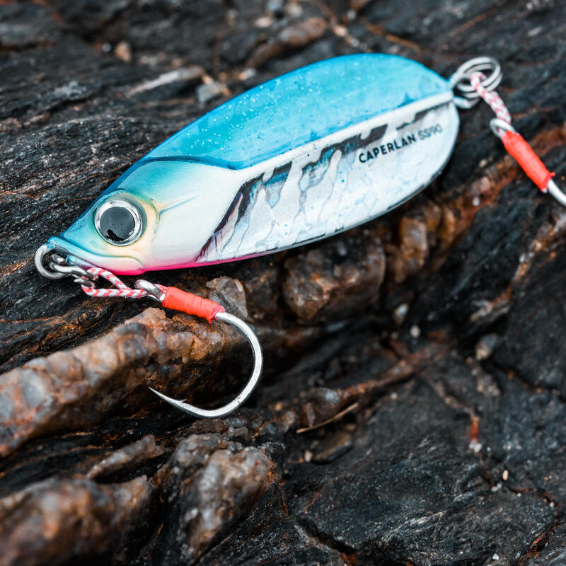 Jig Biastos slow 90 g blauw fosforescerend voor vissen met jigging