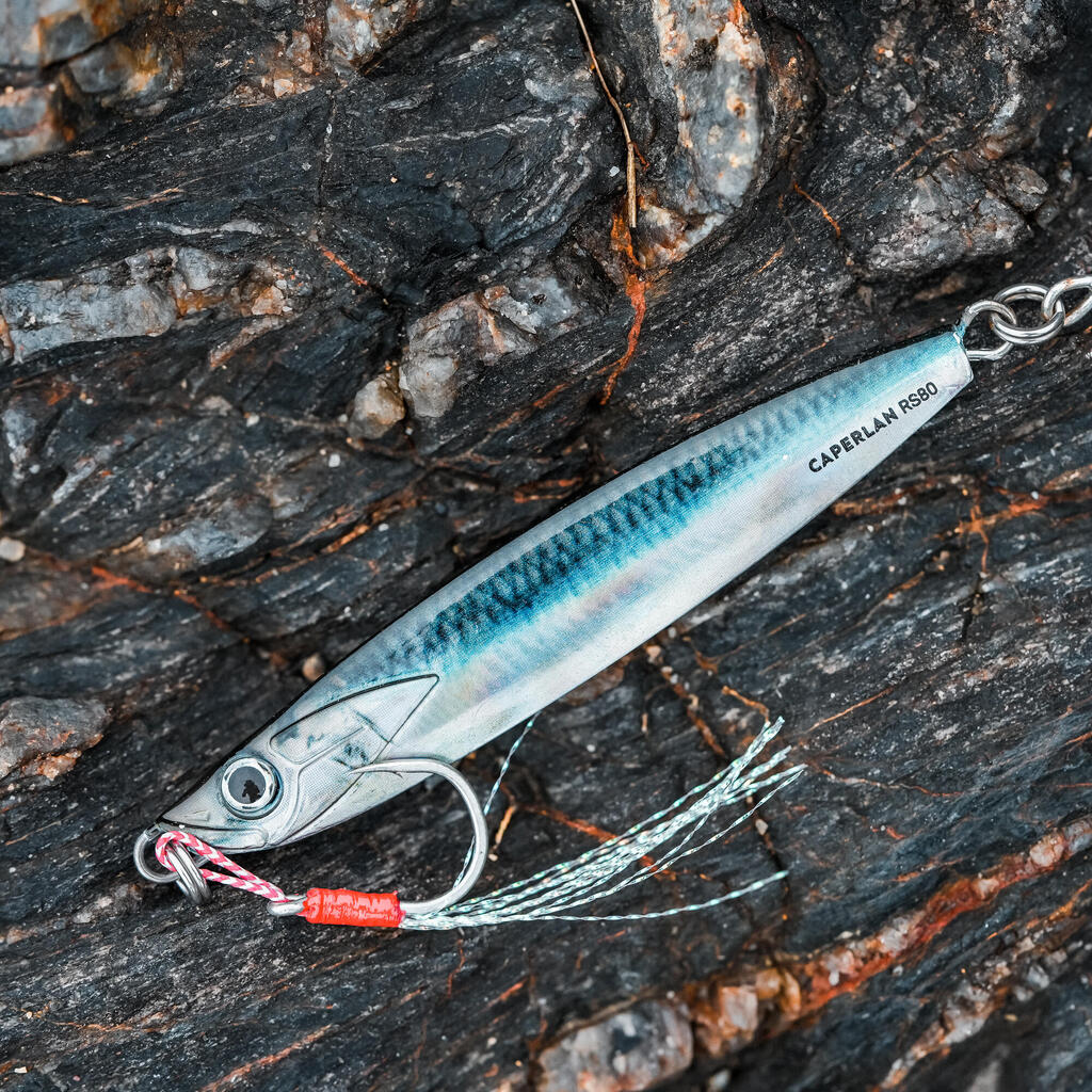 Spinner Pesca Señuelos Mar Biastos 80 g Anchoa