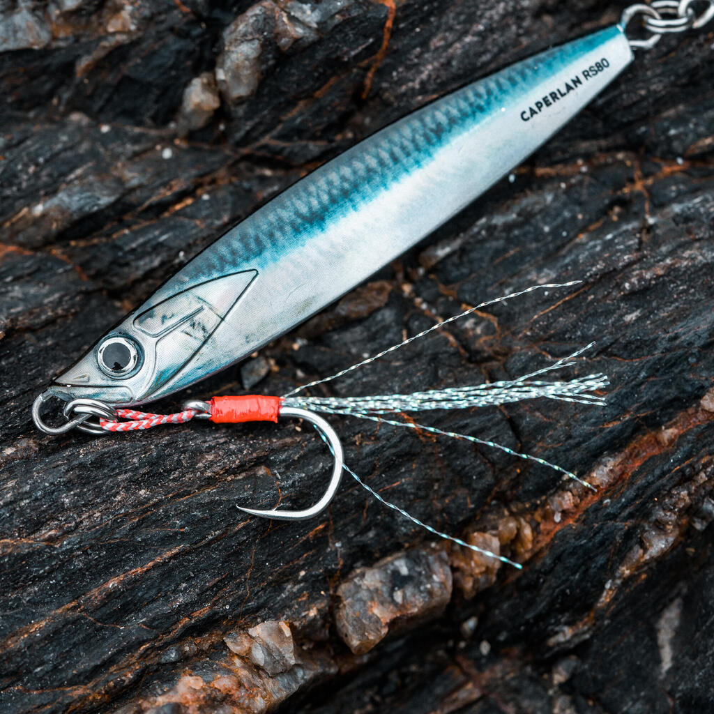Spinner Pesca Señuelos Mar Biastos 80 g Anchoa