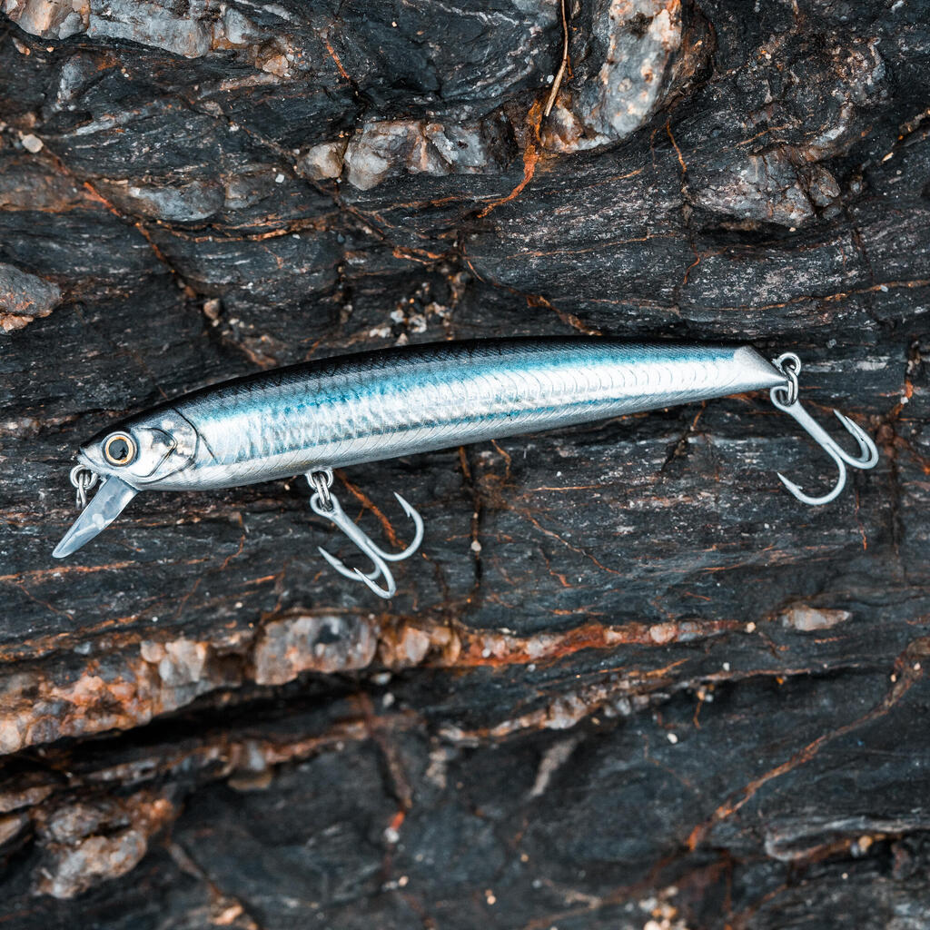 Poisson nageur SAXTON 110F Mack vert pêche au leurre en mer