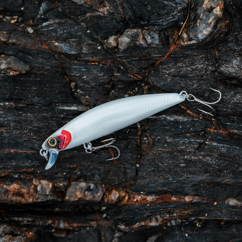 Poisson nageur SAXTON 75 F TETE ROUGE pêche au leurre en mer