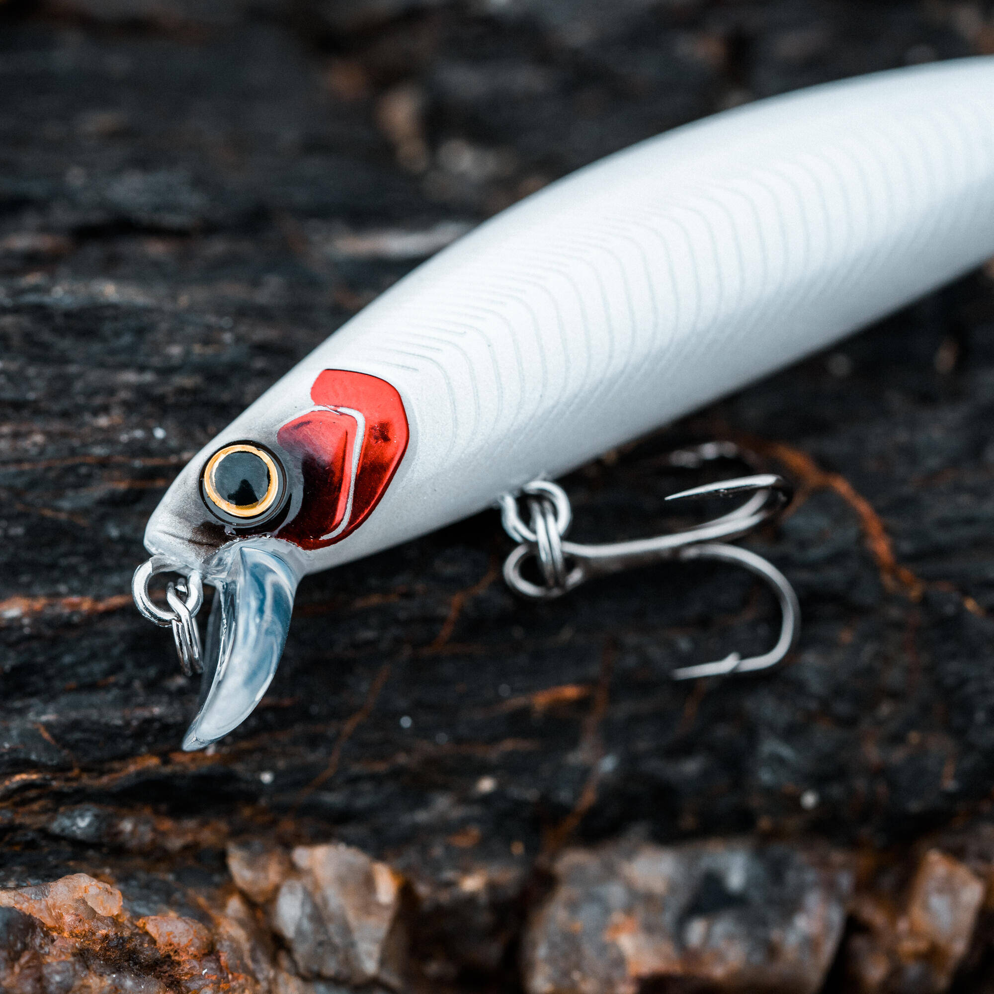 Lure Fishing at Sea Hard Lure SAXTON 75 RED HEAD -  3