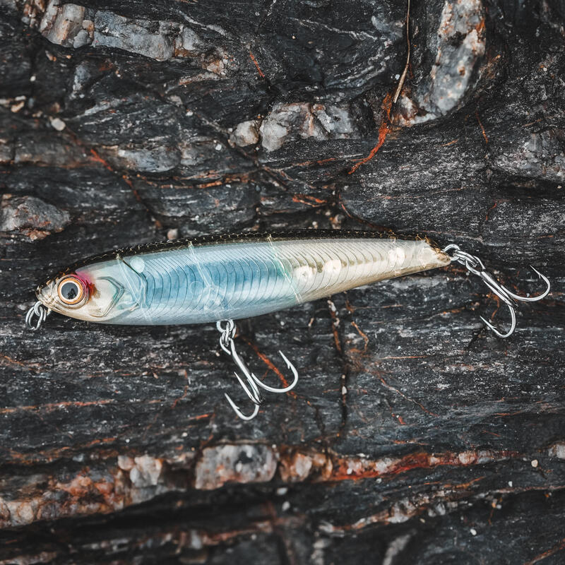 Nălucă stickbait pencil WIZDOM 95 F GHOST Pescuit marin cu năluci