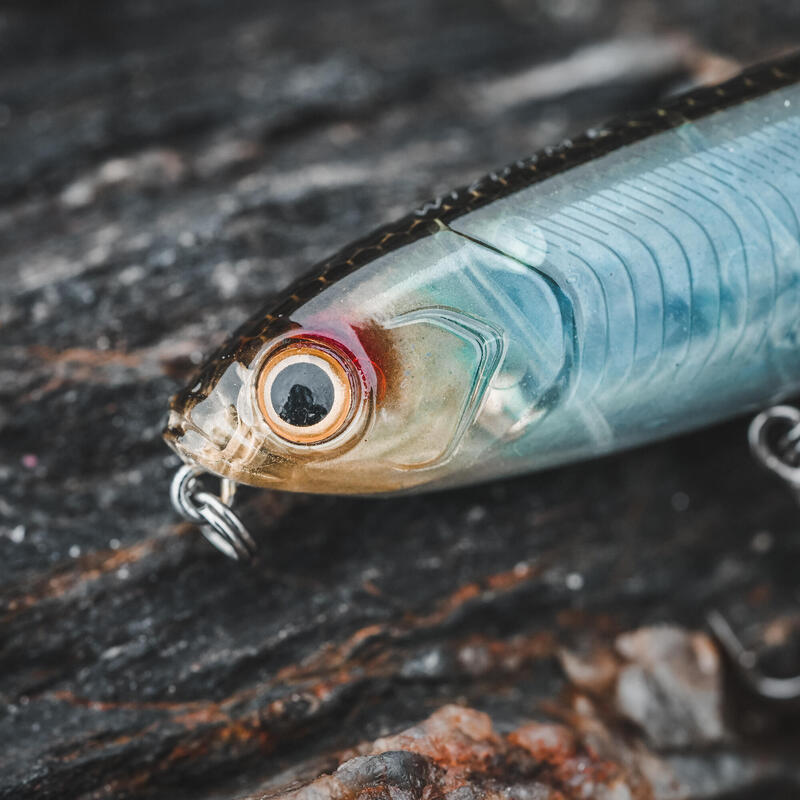 Nălucă stickbait pencil WIZDOM 95 F GHOST Pescuit marin cu năluci