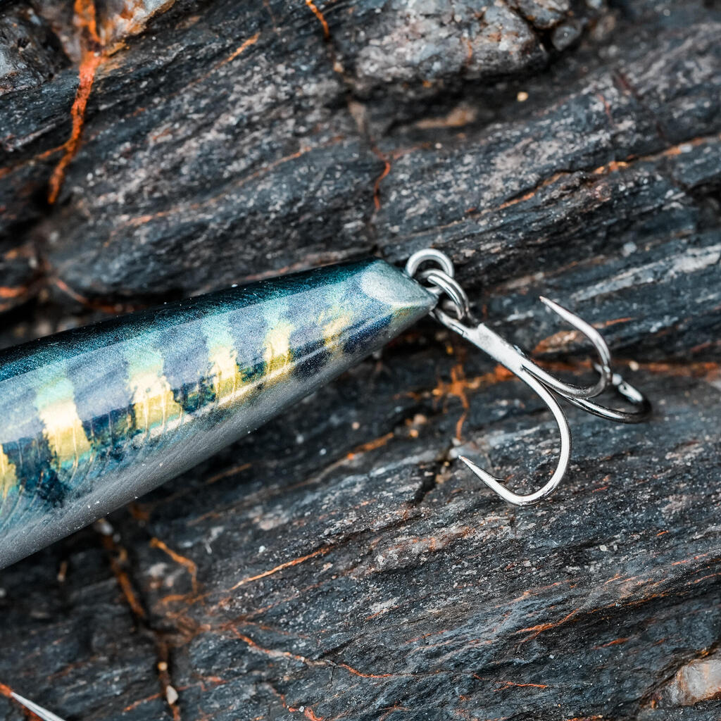 Poisson nageur WIZDOM 110F Bonito au leurre en mer
