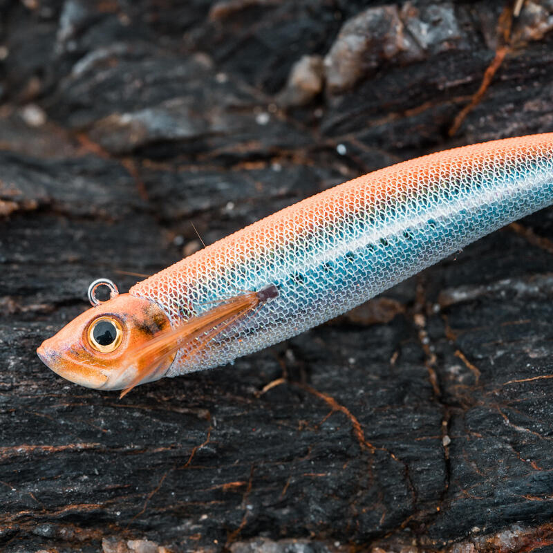 Tintenfischköder schnell sinkend Tip Run Ebifish 3.0/120 flashy orange Angeln auf Kalmar 