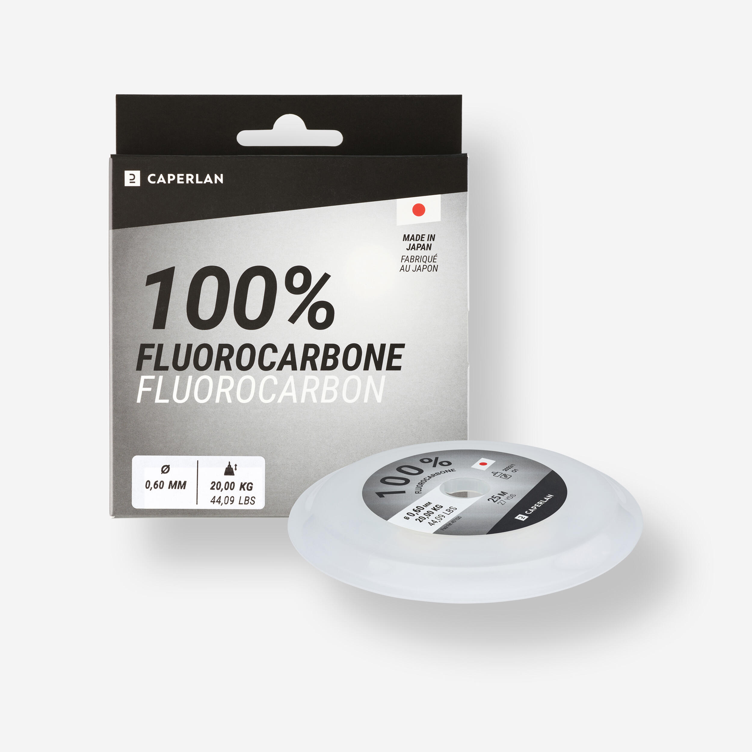 Fishing Line 100% Fluorocarbon 25 m - CAPERLAN