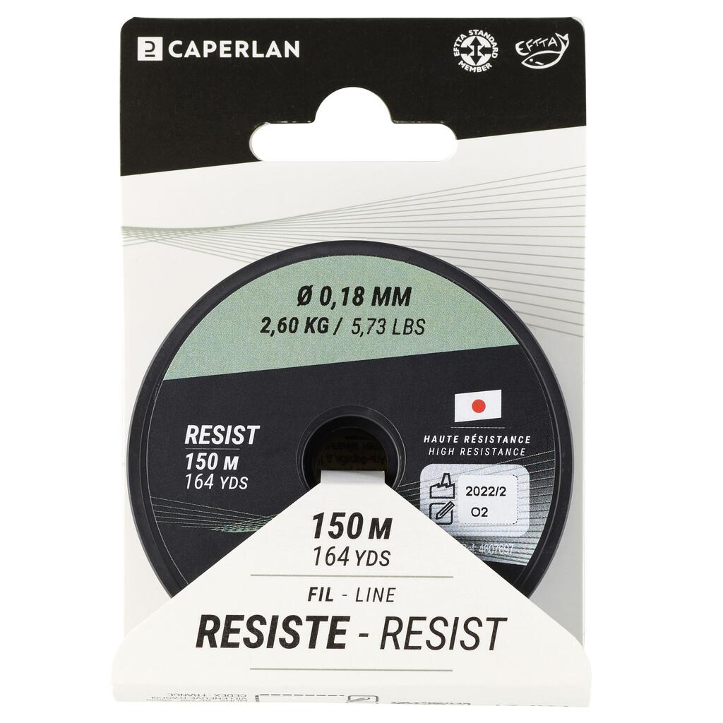 Zeleni najlon LINE RESIST (150 m)