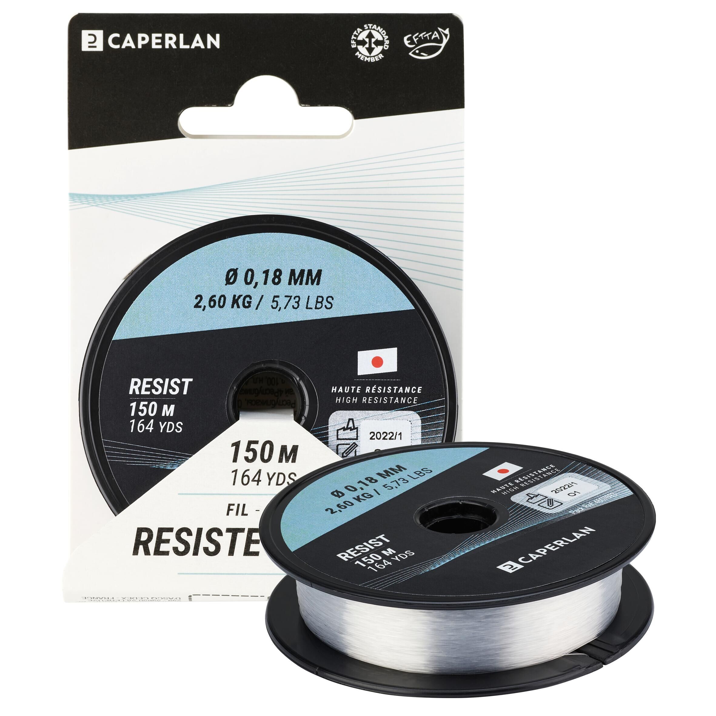 CAPERLAN 150M CRYSTAL RESIST FISHING LINE