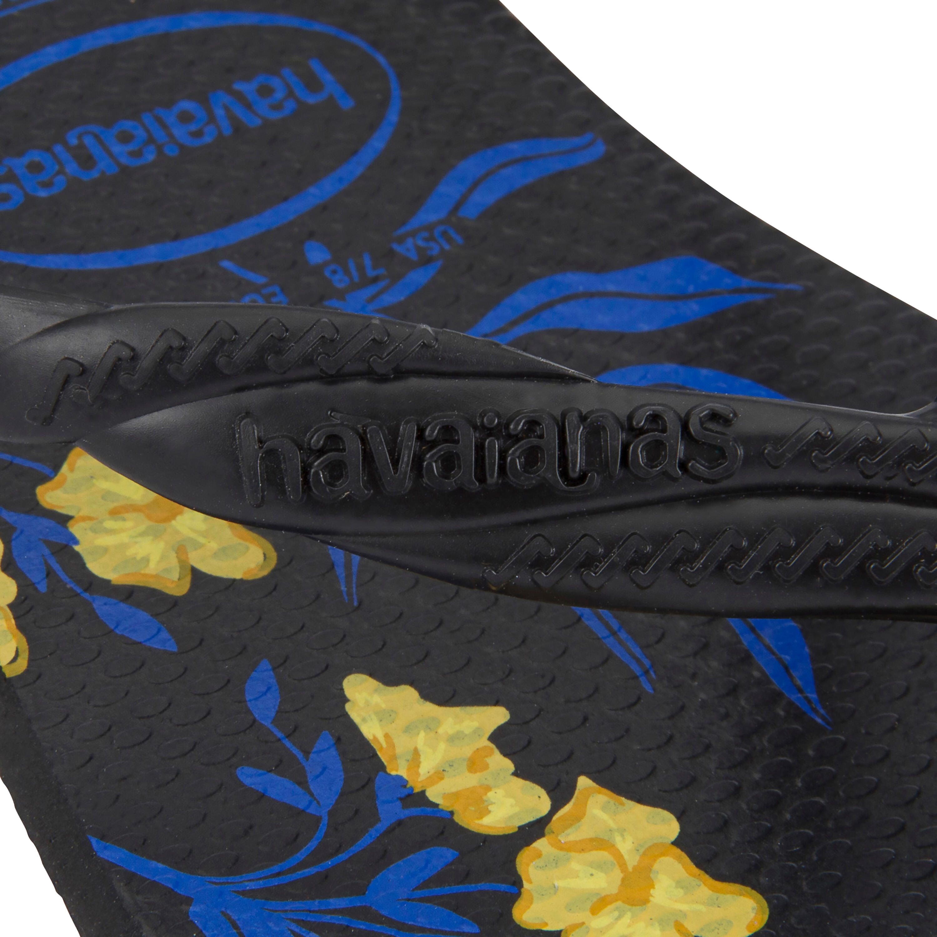 WOMEN'S FLIP-FLOPS HAVAIANAS Floral - Black ComCam 6/6